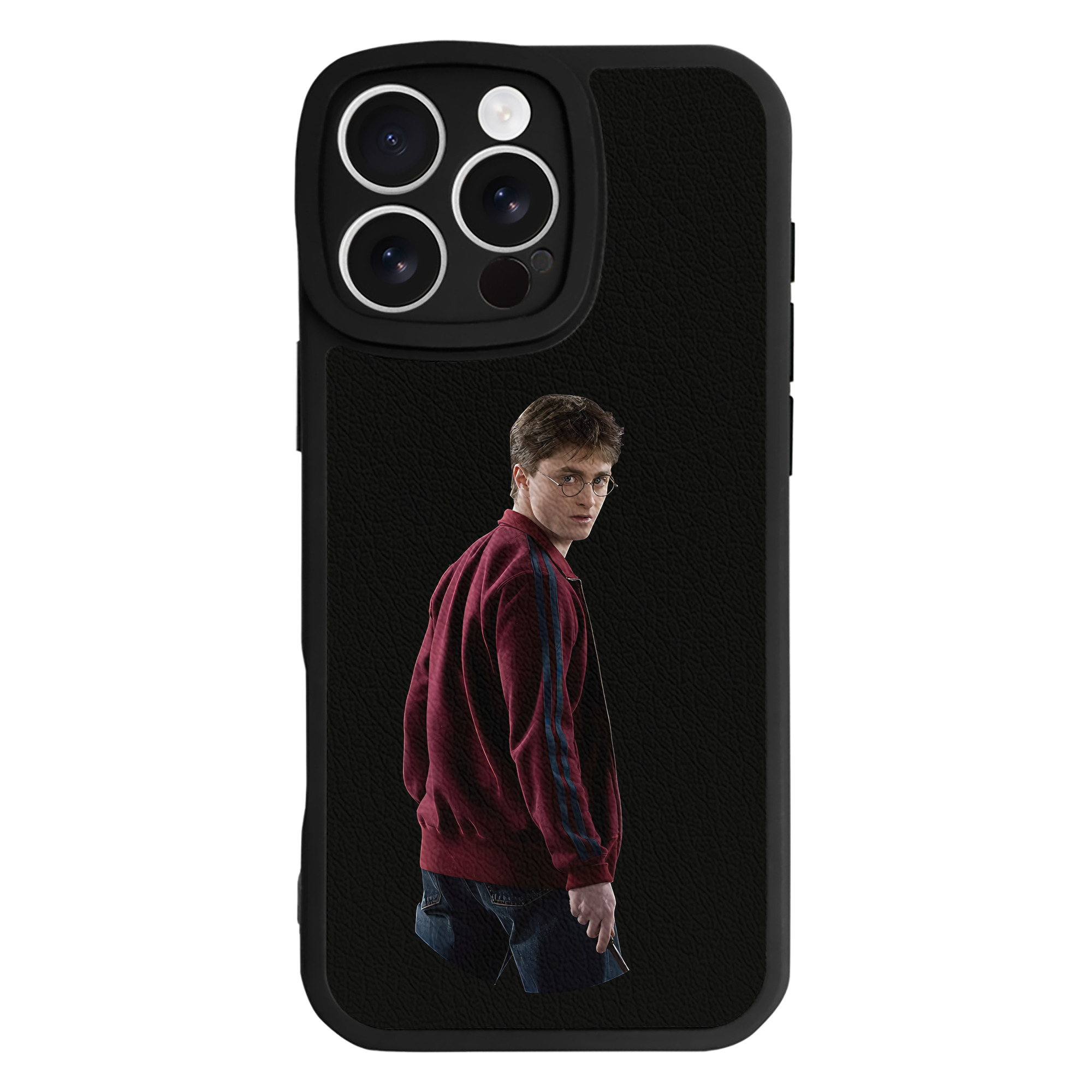 （画像用） Harry Potter ハリー・ポッターシリーズ 【iPhone 16シリーズ対応】シリコンスマホケース（レザー調） 材質：シリコン